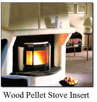 wood pellet stove insert