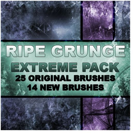 Ripe Grunge Extreme Brush Pack