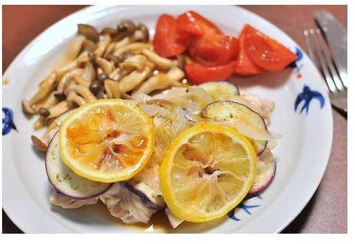 Steamed Chicken and Veggies