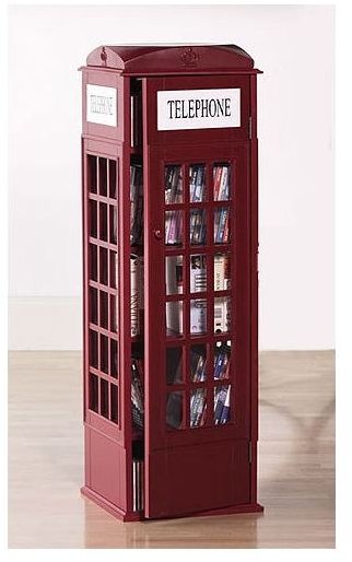 Phone Booth: Blu-ray or DVD Racks