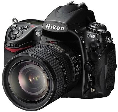 Nikon D700 Digital SLR Camera (Lens Attached)