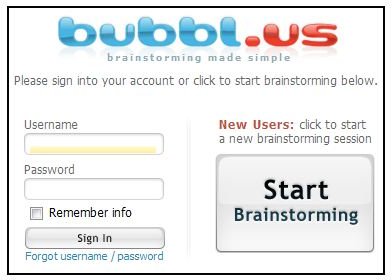 Mind Mapping Software for Teachers: Bubbl.us
