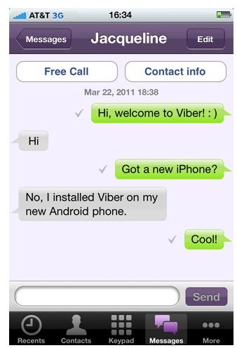 how do i get free viber not viber out