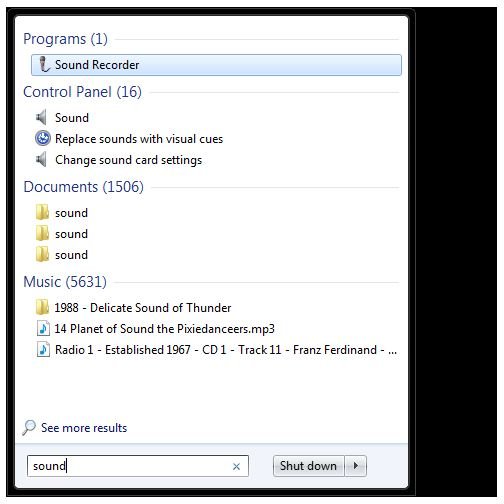 Fixing sound problems in Windows 7