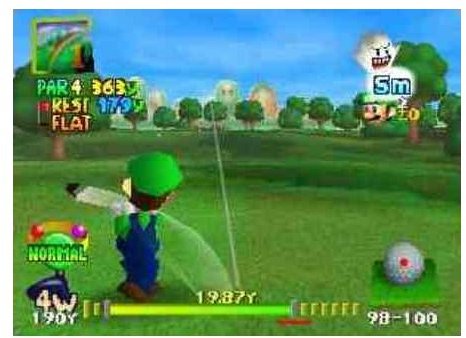 Mario Golf is easy to get into, but it packs a good level of challenge.