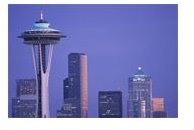 Seattle, WA is a great city for new college graduates (credit: RF Fotosearch)