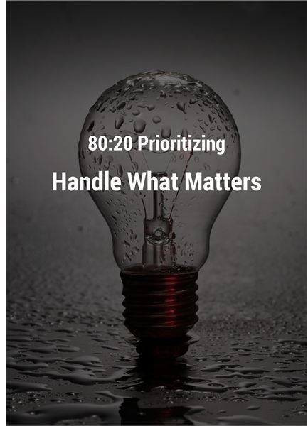 Project Management Prioritization Using the Pareto Principle