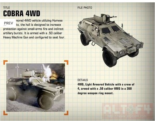 Battlefield Bad Company 2 Vehicle Guide