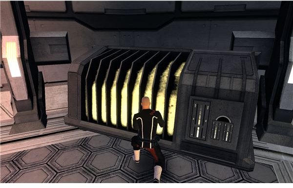 Plant Charges on the Heat Exchangers in the Star Trek Online Mission 