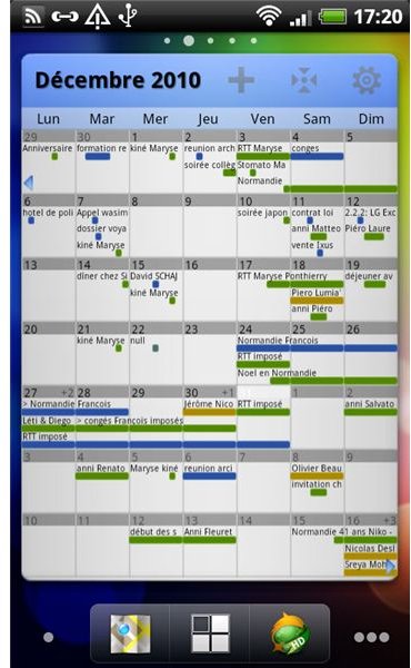 Useful Android Calendar Widgets