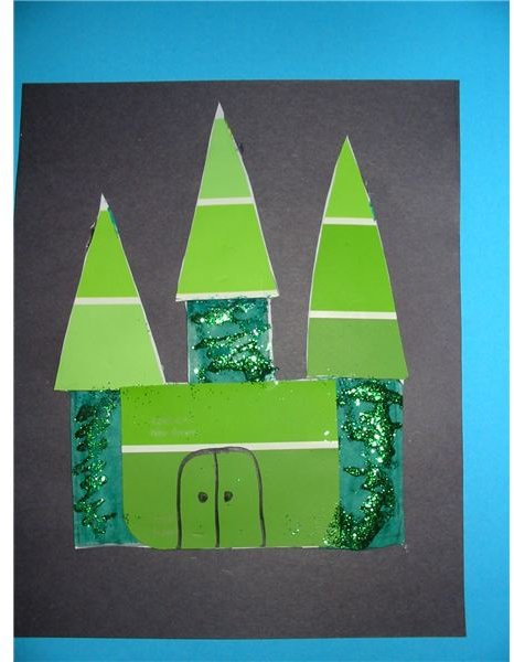 Emerald City Preschool Craft