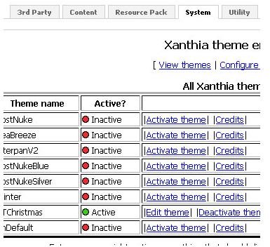 How to Install PostNuke Themes