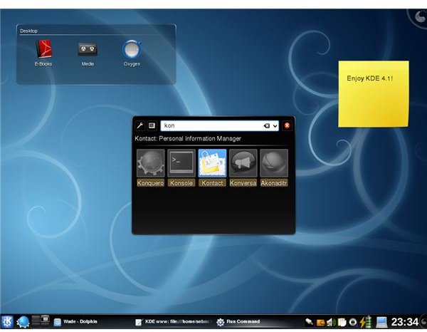 KDE 4 Desktop