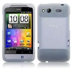 HTC Salsa Clear Silicone Case 