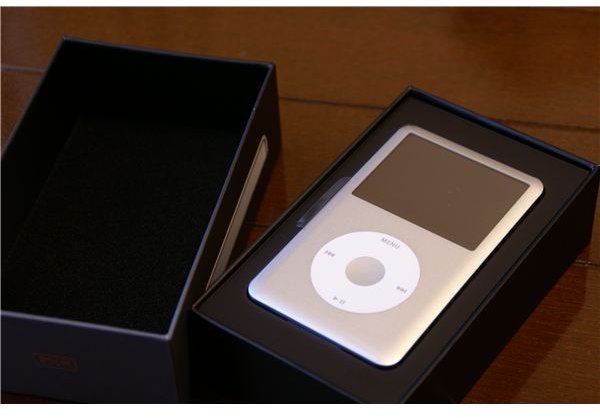 IPod classic silver 6G 160GB in box-2007-09-22