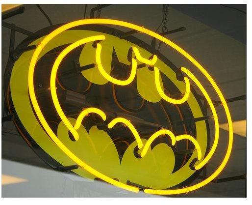 Batman Neon Light Logo