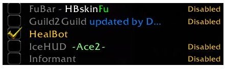 does healbot autopurge debufs