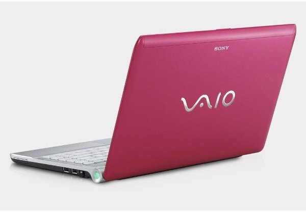 Pink Laptops: Sony Vaio's Y, EA and EB Series