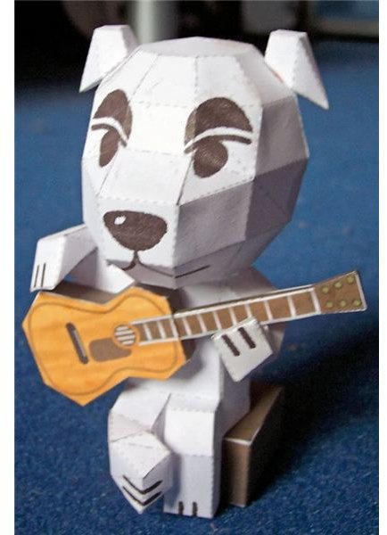 Nintendo Papercraft KK Slider