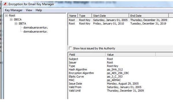 Encryption Key Manager