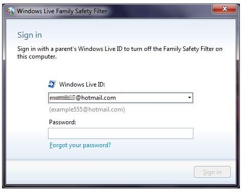 How to Turn Off Windows Live Family Safety