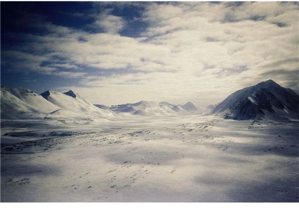 Spitsbergen Mountains Before Effect