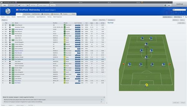 FM 2011 Formation