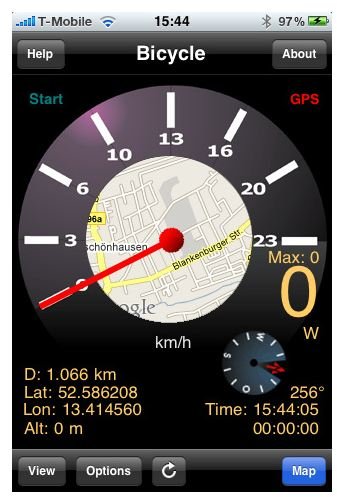 iPad GPS: GPS Speedometer