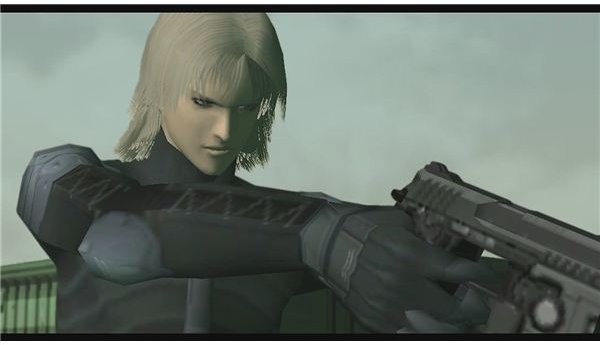 Raiden in Metal Gear Solid 2