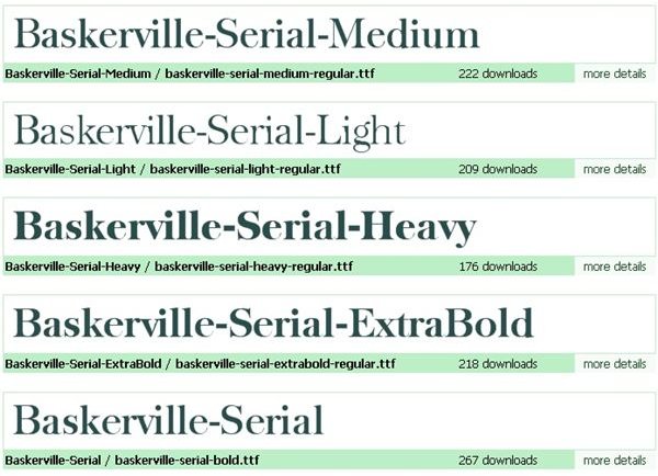 Free New Baskerville TrueType Fonts Guide