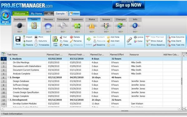 ProjectManager.Com Has Many Great Features