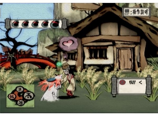 Okami is easily one of the most aesthetically pleasing games ever created.