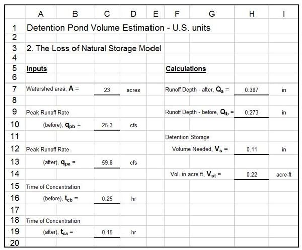 storage tank design calculations xls