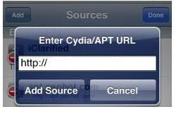 cydia enter url