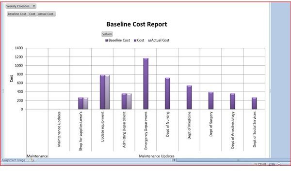 Project Pivot Table