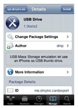 install usb drive on iphone