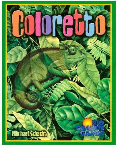 Collecting Cute and Colorful Chameleons in a Coffee Shop: The Coloretto Card Game