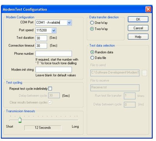 PassMark ModemTest