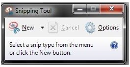 How to Use Windows 7 Snipping Tool