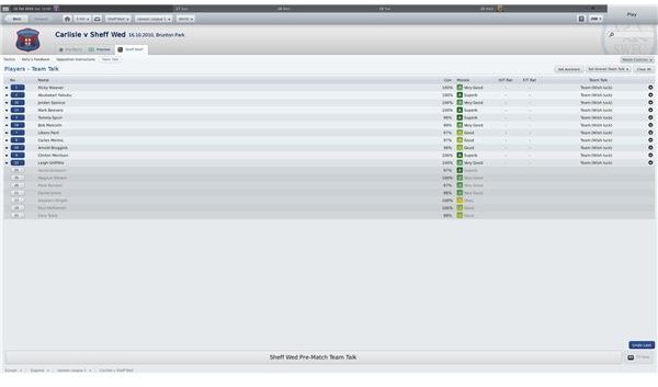 FM 2011 Team Talk