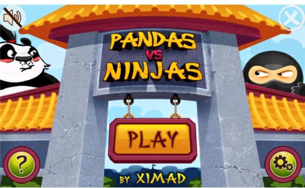 Pandas vs Ninjas Offers an Alternative to Angry Birds