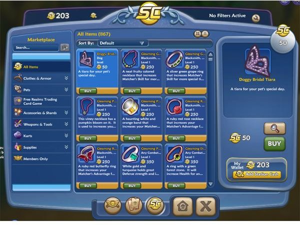 Free Realms Microtransactions: What are they? A look at Clothing & Armor purchases