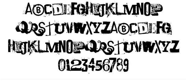Where to Find Free Typefaces, Ransom Note Style