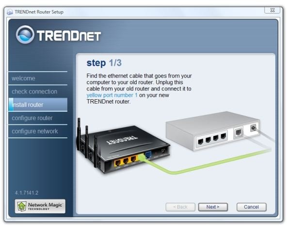 Install Router Connections