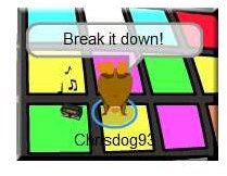 break-it-down by Chrisdog93 at Club Penguin CP with permission