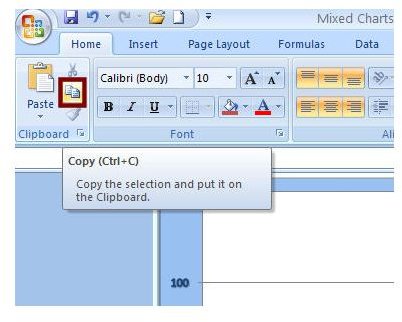Copy Excel Chart