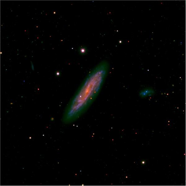 Figure 4: LBT Binocular First Light - NGC2770 composite