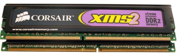 DDR2 Lying on top of DDR - Notice notch placement
