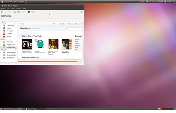 Ubuntu-10-10-Music-Player