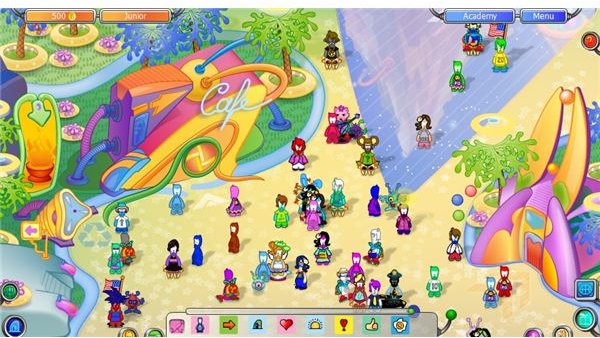 chobots game screenshot - free kids games online
